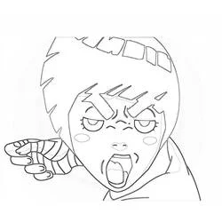 Rock Lee - Coloriages gratuits à imprimer