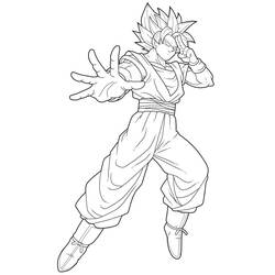 Page de coloriage Sangoku (Animé et Manga) #201332, gratuite à imprimer