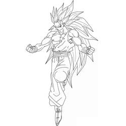 Coloriage gratuit Sangoku (Animé et Manga) #201341 à colorier aux crayons