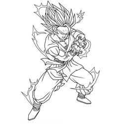 Coloriage imprimable Sangoku (Animé et Manga) #201345 à colorier gratuitement