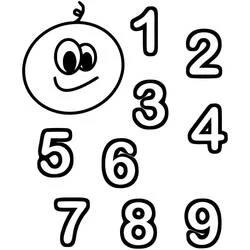 Nombre - Coloriages gratuits à imprimer