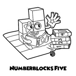 Coloriage Numberblocks #186694 à imprimer et colorier