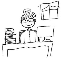 Coloriage Bibliothèque #191376 à imprimer et colorier