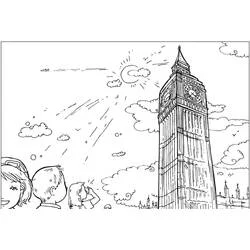 Coloriage Big Ben #184915 à imprimer et colorier
