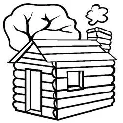 Cabane - Coloriages gratuits à imprimer