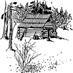 Coloriage Chalet #169935 à imprimer et colorier