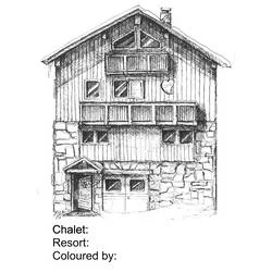 Coloriage Chalet #169936 à imprimer et colorier