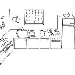Cuisine - Coloriages gratuits à imprimer