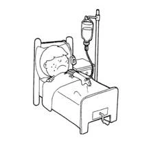 Hôpital - Coloriages gratuits à imprimer