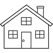 Maison - Coloriages gratuits à imprimer