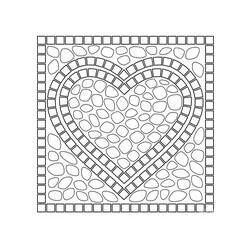 Coloriage Mosaïque #203630 à imprimer et colorier