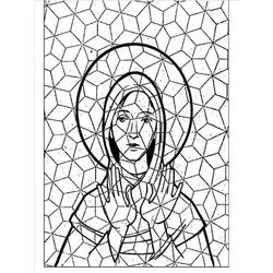 Coloriage Mosaïque #203633 à imprimer et colorier