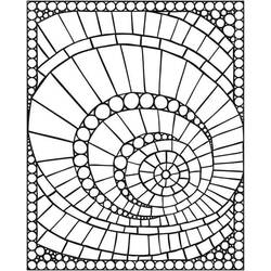Coloriage Mosaïque #203638 à imprimer et colorier