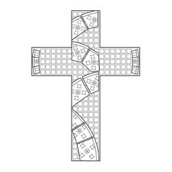 Coloriage Mosaïque #203645 à imprimer et colorier