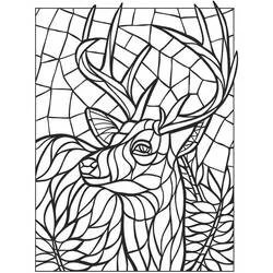 Coloriage Mosaïque #203650 à imprimer et colorier