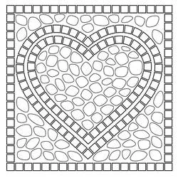 Coloriage Mosaïque #203654 à imprimer et colorier