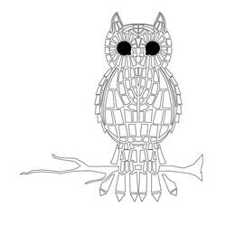 Coloriage Mosaïque #203657 à imprimer et colorier