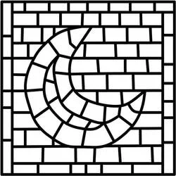 Coloriage Mosaïque #203659 à imprimer et colorier