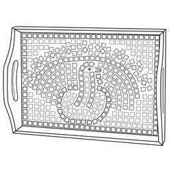 Coloriage Mosaïque #203660 à imprimer et colorier