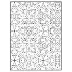 Coloriage Mosaïque #203665 à imprimer et colorier