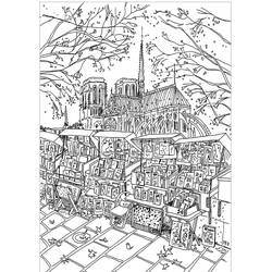 Coloriage Ville #200583 à imprimer et colorier