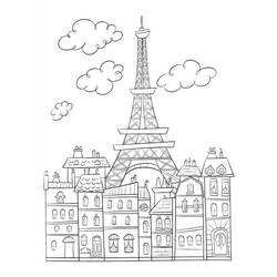 Coloriage Ville #200585 à imprimer et colorier