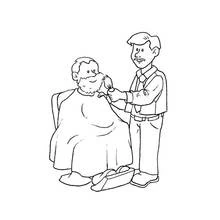 Barbier - Coloriages gratuits à imprimer