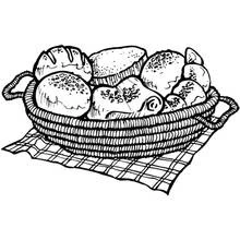 Illustration au trait Boulanger (Carrières et Professions) #89887 prête à colorier