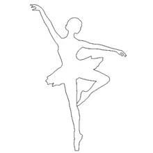 Danseur / Danseuse - Coloriages gratuits à imprimer