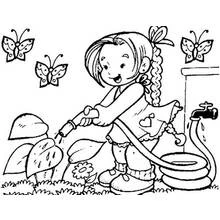 Jardinier - Coloriages gratuits à imprimer