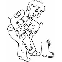 Coloriage Militaire (Carrières et Professions) #102309, dessin gratuit prêt à imprimer