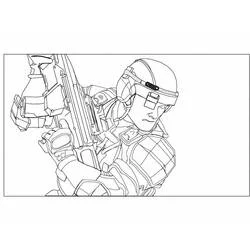 Joli coloriage Militaire (Carrières et Professions) #181101, prêt à imprimer
