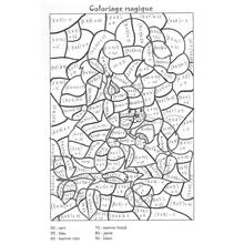 Dessin Coloriage magique (Coloriage numéroté) #126127 à colorier pour petits et grands