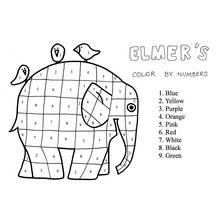 Coloriage à imprimer Coloriage par numéros (Coloriage numéroté) #125556 pour enfants et adultes