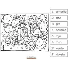 Coloriage gratuit Coloriage par numéros (Coloriage numéroté) #125732 à colorier aux crayons