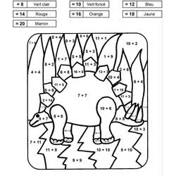 Coloriage à imprimer Magique CP (Coloriage numéroté) #178229 pour enfants et adultes