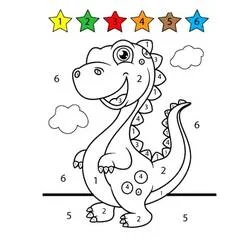 Dessin Magique CP (Coloriage numéroté) #178284 à colorier pour petits et grands
