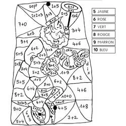Coloriage Magique CP (Coloriage numéroté) #178286, dessin gratuit prêt à imprimer