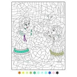 Coloriage Magique Difficile #216649 à imprimer et colorier Coloriage Magique Difficile #216649 à imprimer et colorier