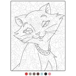 Coloriage Magique Difficile #216652 à imprimer et colorier Coloriage Magique Difficile #216652 à imprimer et colorier