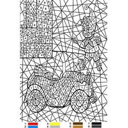 Coloriage Magique Difficile #216656 à imprimer et colorier Coloriage Magique Difficile #216656 à imprimer et colorier