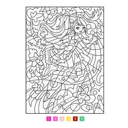 Coloriage Magique Difficile #216660 à imprimer et colorier Coloriage Magique Difficile #216660 à imprimer et colorier