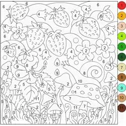 Coloriage Magique Difficile #216666 à imprimer et colorier Coloriage Magique Difficile #216666 à imprimer et colorier