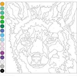 Coloriage Magique Difficile #216674 à imprimer et colorier Coloriage Magique Difficile #216674 à imprimer et colorier