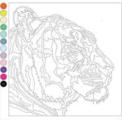 Coloriage Magique Difficile #216675 à imprimer et colorier Coloriage Magique Difficile #216675 à imprimer et colorier