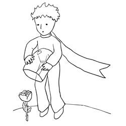 Coloriage Le Petit Prince #182672 à imprimer et colorier