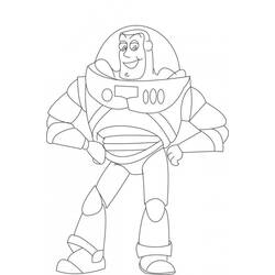 Aventures de Buzz l'Éclair - Coloriages gratuits à imprimer