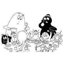 Barbapapa - Coloriages gratuits à imprimer