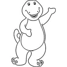 Barney et ses amis - Coloriages gratuits à imprimer