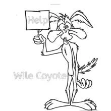 Bip Bip et Coyote - Coloriages gratuits à imprimer
